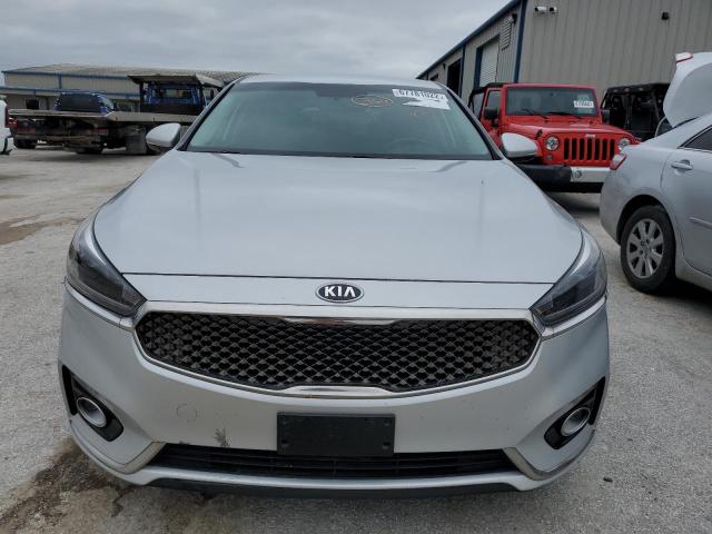 KNALB4J12H5049105 - 2017 KIA CADENZA PR SILVER photo 5