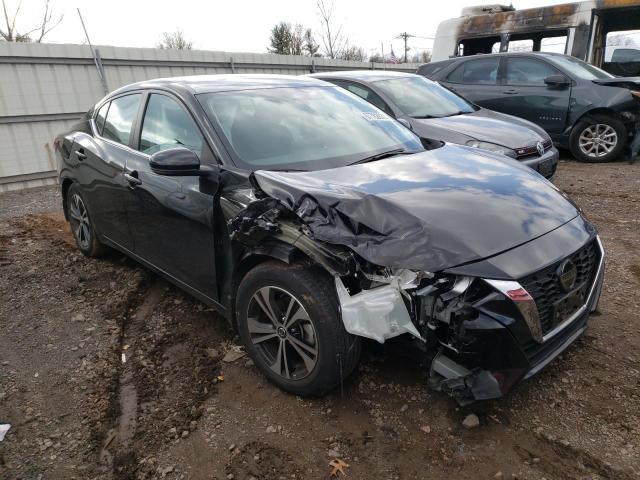 3N1AB8CV5LY283996 - 2020 NISSAN SENTRA SV BLACK photo 4