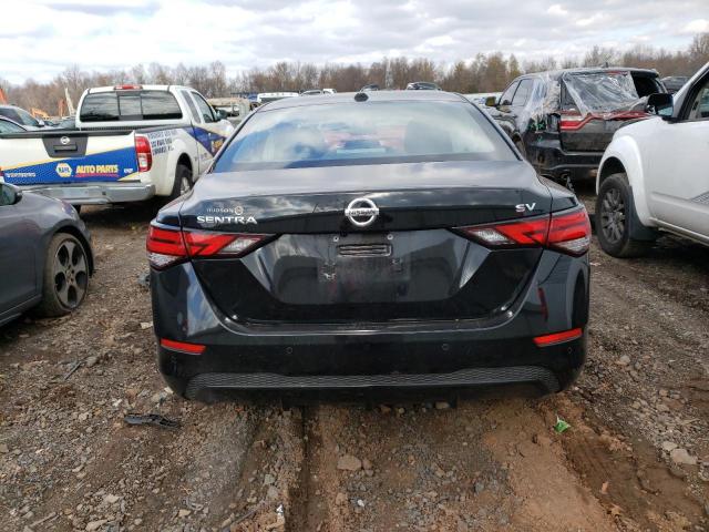 3N1AB8CV5LY283996 - 2020 NISSAN SENTRA SV BLACK photo 6