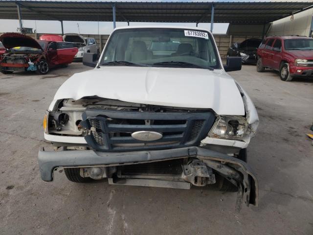 1FTYR10D18PB12973 - 2008 FORD RANGER WHITE photo 5