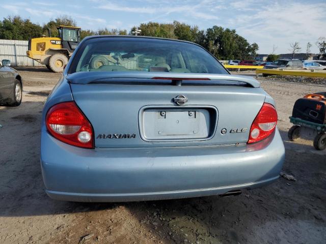 JN1CA31D3YT736490 - 2000 NISSAN MAXIMA GLE BLUE photo 6