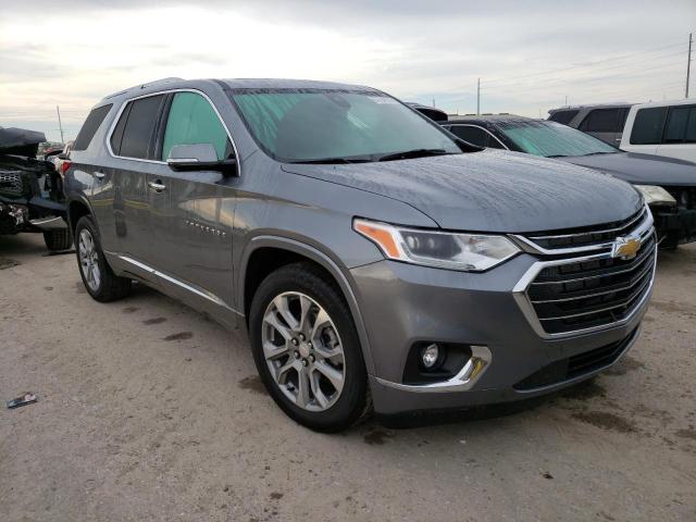 1GNEVKKW5MJ102244 - 2021 CHEVROLET TRAVERSE P GRAY photo 4