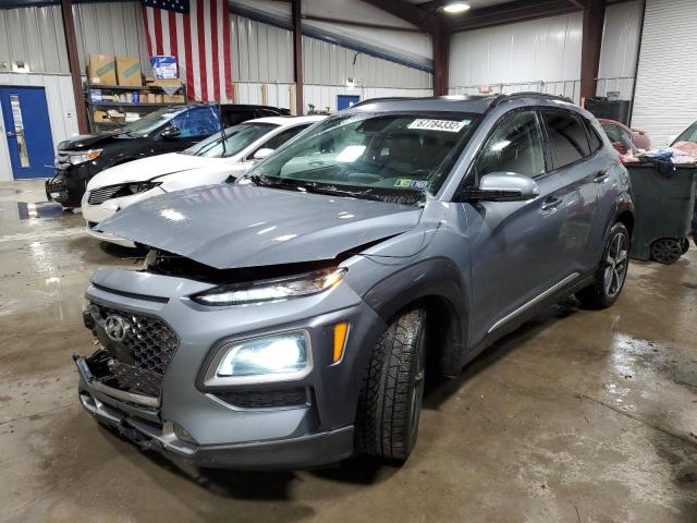 KM8K3CA5XKU363991 - 2019 HYUNDAI KONA LIMIT GRAY photo 2