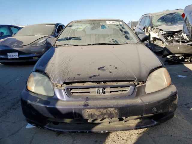 2HGEJ6446VH123602 - 1997 HONDA CIVIC DX BLUE photo 5