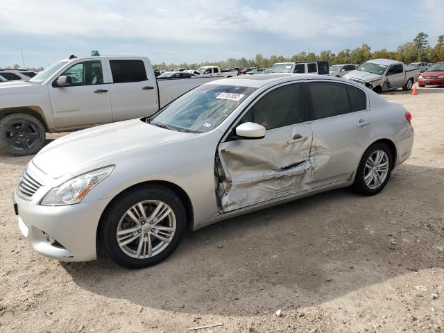 JN1DV6AP3BM600785 - 2011 INFINITI G25 BASE SILVER photo 1