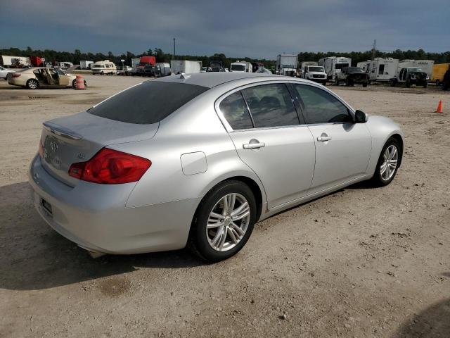 JN1DV6AP3BM600785 - 2011 INFINITI G25 BASE SILVER photo 3