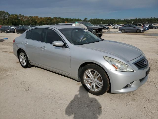 JN1DV6AP3BM600785 - 2011 INFINITI G25 BASE SILVER photo 4