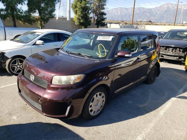 JTLKE50E881049637 - 2008 TOYOTA SCION XB 勃艮第红 照片 1