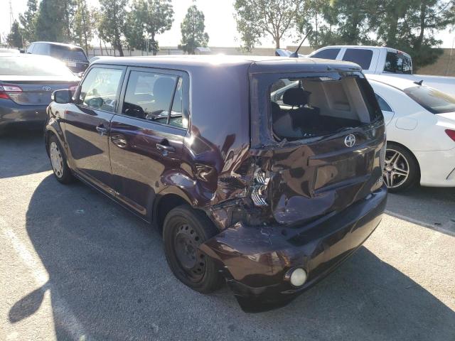 JTLKE50E881049637 - 2008 TOYOTA SCION XB 勃艮第红 照片 2