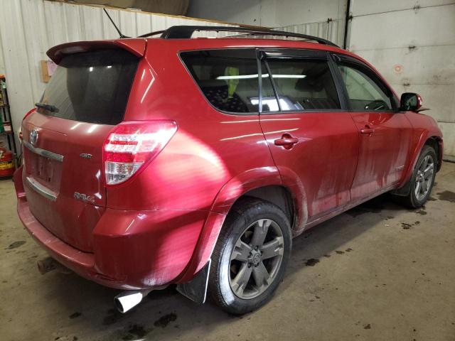 JTMRK4DV1A5093050 - 2010 TOYOTA RAV4 SPORT BURGUNDY photo 3