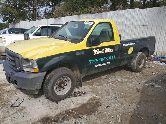 1FTSF30L93EB45550 - 2003 FORD F350 SRW S GREEN photo 1