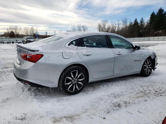 1G1ZG5ST5MF****** - 2021 CHEVROLET MALIBU RS SILVER photo 3