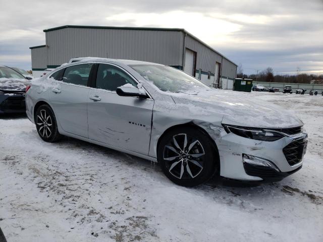 1G1ZG5ST5MF****** - 2021 CHEVROLET MALIBU RS SILVER photo 4