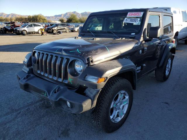 1C4GJXAGXMW536313 - 2021 JEEP WRANGLER S GRAY photo 1