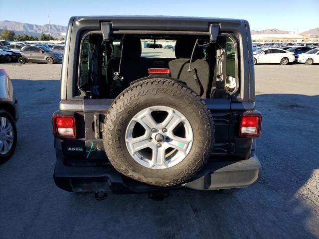 1C4GJXAGXMW536313 - 2021 JEEP WRANGLER S GRAY photo 6