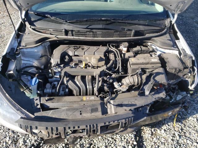 3KPA24AD9LE319688 - 2020 KIA RIO LX SILVER photo 11