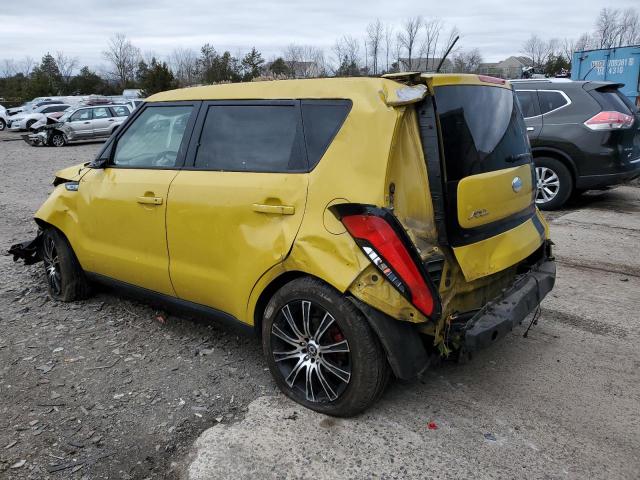 KNDJP3A58E7007059 - 2014 KIA SOUL + YELLOW photo 2