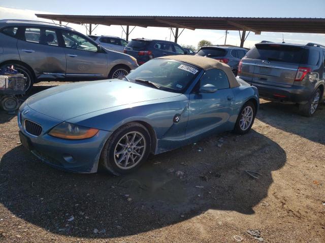 4USBT33473LS42961 - 2003 BMW Z4 2.5 BLUE photo 1