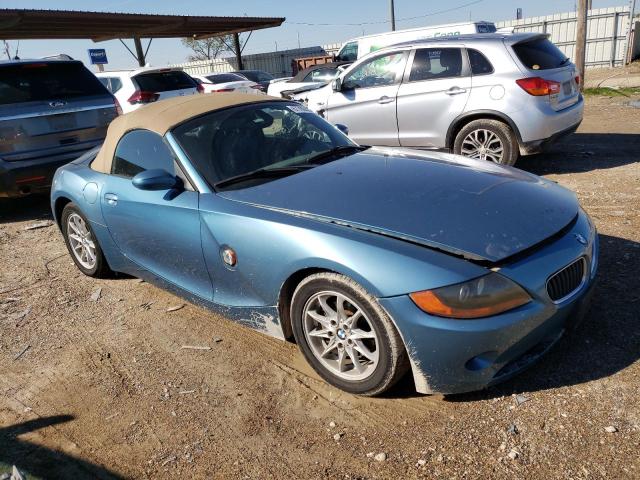 4USBT33473LS42961 - 2003 BMW Z4 2.5 BLUE photo 4