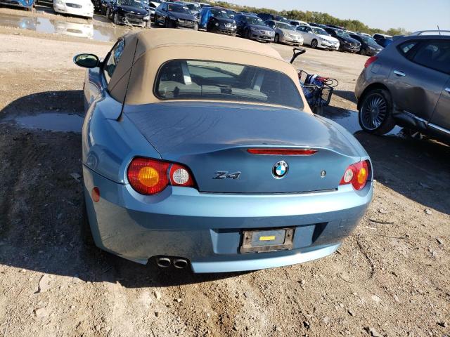 4USBT33473LS42961 - 2003 BMW Z4 2.5 BLUE photo 6