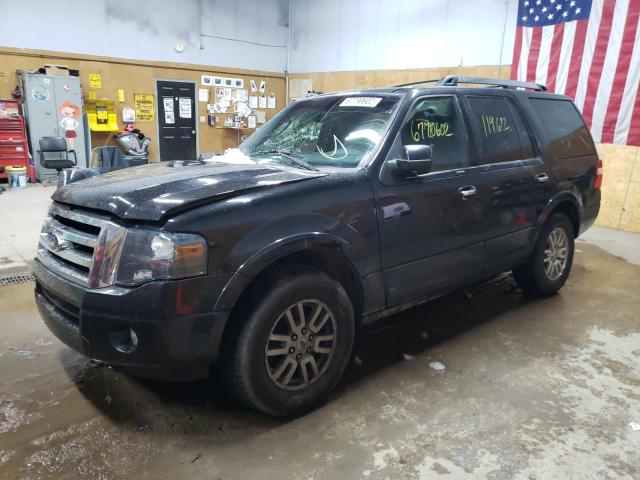 1FMJU2A53EEF33786 - 2014 FORD EXPEDITION BLACK photo 1