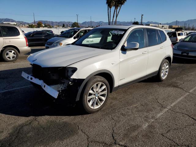 5UXWX9C58E0D28177 - 2014 BMW X3 XDRIVE2 WHITE photo 1