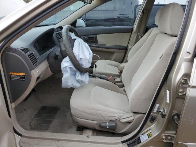 KNAFE121065213756 - 2006 KIA SPECTRA LX BEIGE photo 7