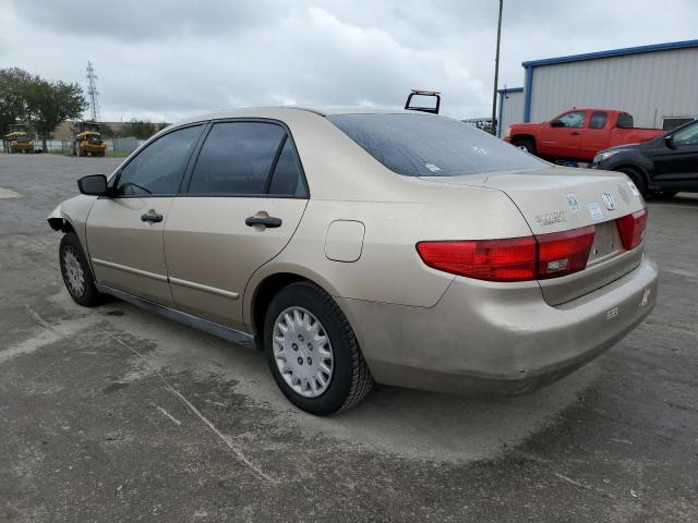 1HGCM56155A130549 - 2005 HONDA ACCORD DX GOLD photo 2