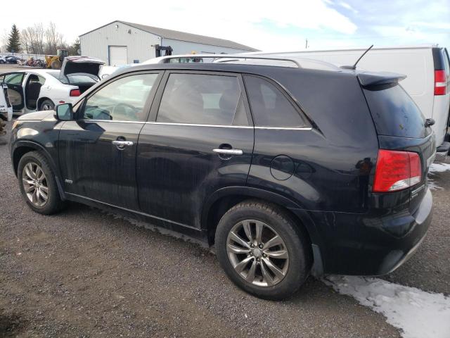 5XYKWDA28DG378338 - 2013 KIA SORENTO SX BLACK photo 2