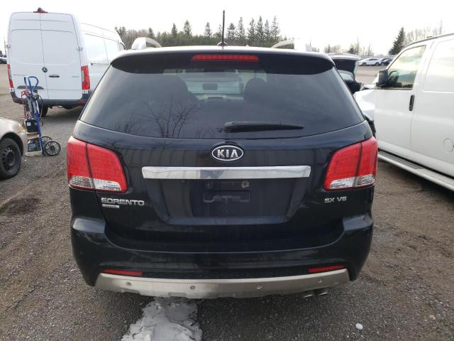 5XYKWDA28DG378338 - 2013 KIA SORENTO SX BLACK photo 6