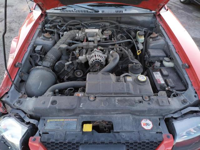 1FAFP45X31F262361 - 2001 FORD MUSTANG GT RED photo 11