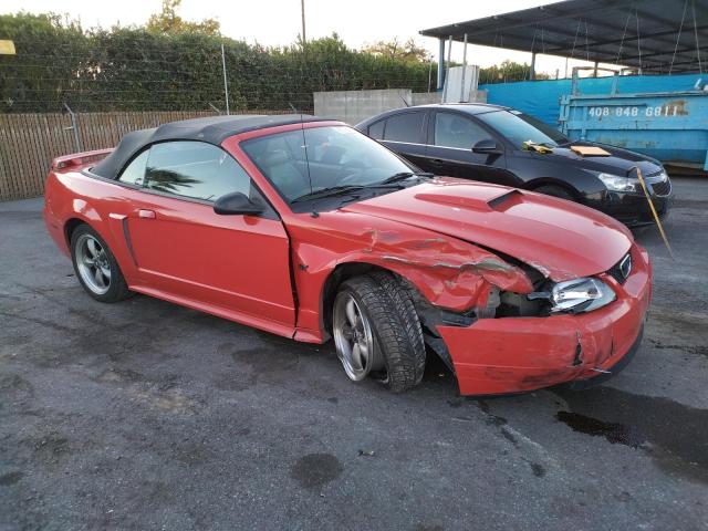 1FAFP45X31F262361 - 2001 FORD MUSTANG GT RED photo 4