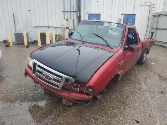 1FTKR1ED9APA06016 - 2010 FORD RANGER SUP BURGUNDY photo 1