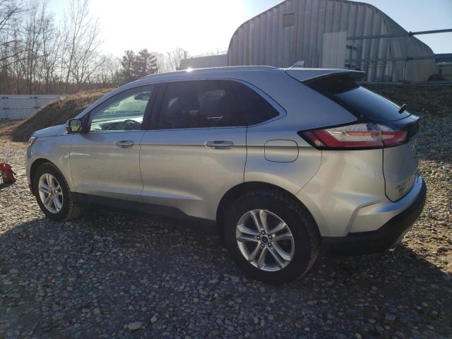 2FMPK4J97KBB56949 - 2019 FORD EDGE SEL SILVER photo 2