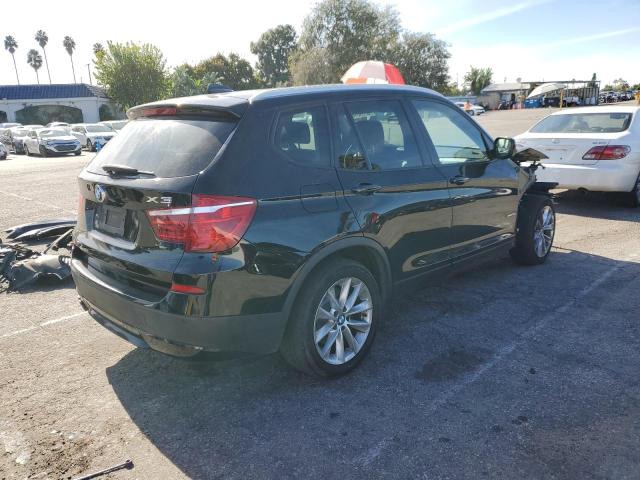 5UXWX9C57E0D13282 - 2014 BMW X3 XDRIVE2 BLACK photo 3