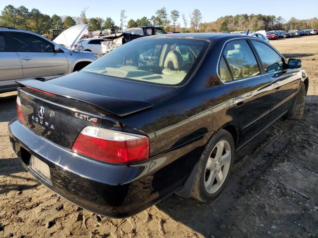 19UUA56982A003700 - 2002 ACURA 3.2TL TYPE BLACK photo 3