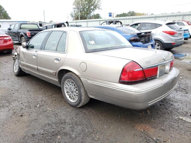 2MEFM74W62X657295 - 2002 MERCURY GRAND MARQ TAN photo 2