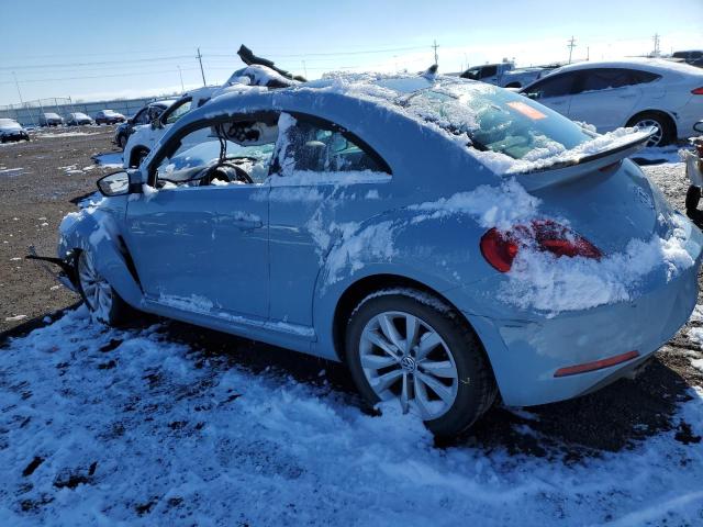 3VWJA7ATXFM646491 - 2015 VOLKSWAGEN BEETLE TDI BLUE photo 2