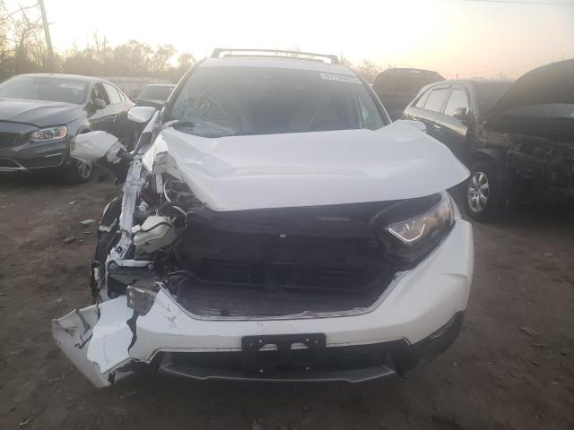 5J6RW2H81KL036903 - 2019 HONDA CR-V EXL WHITE photo 5