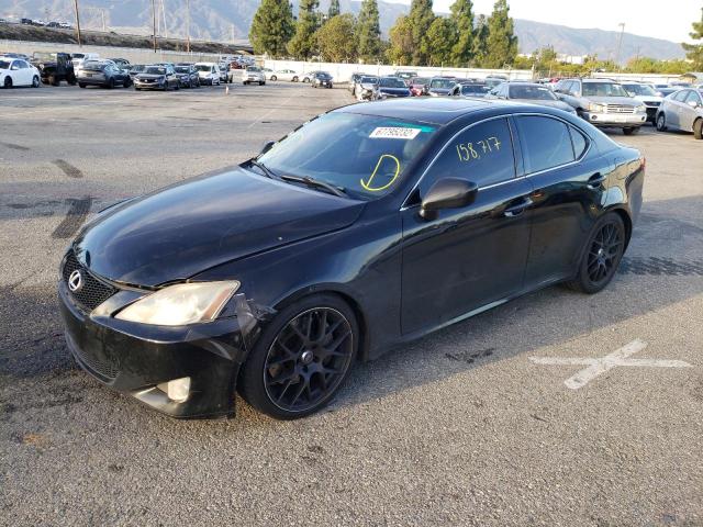 JTHBE262065010911 - 2006 LEXUS IS 350 BLACK photo 1