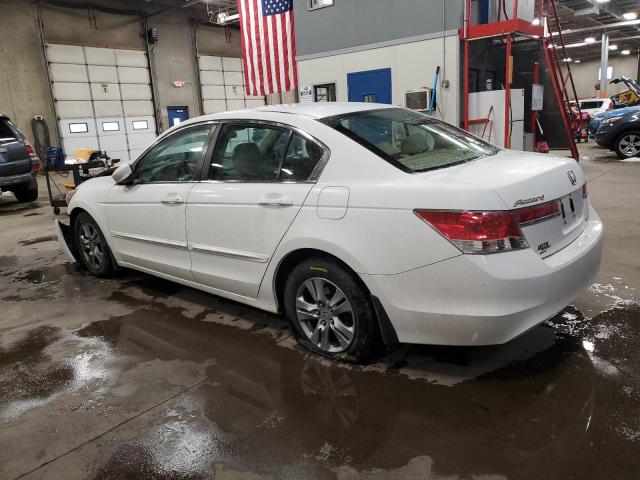 1HGCP2F61CA178385 - 2012 HONDA ACCORD SE WHITE photo 2