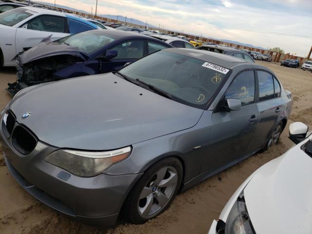 WBANF33587CW69894 - 2007 BMW 525 XI SILVER photo 1