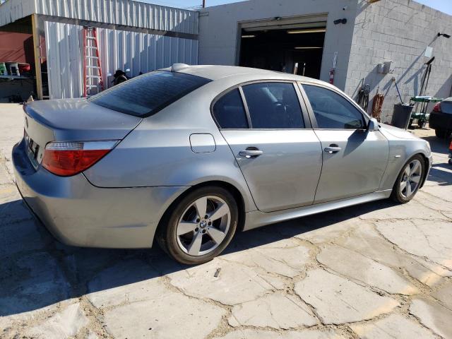 WBANF33587CW69894 - 2007 BMW 525 XI SILVER photo 3