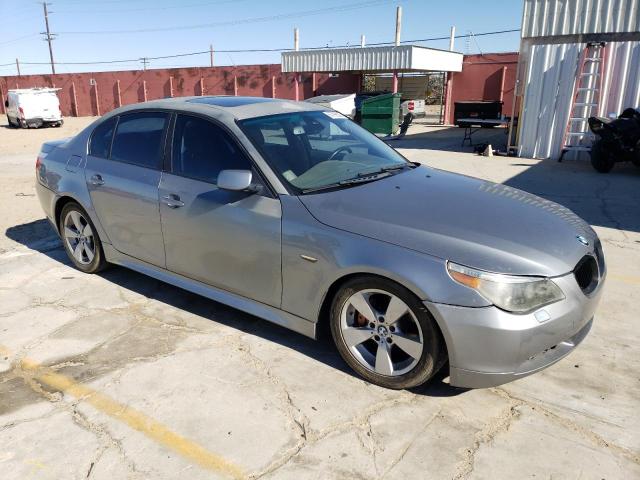 WBANF33587CW69894 - 2007 BMW 525 XI SILVER photo 4