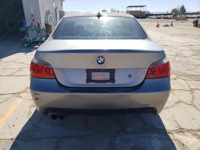 WBANF33587CW69894 - 2007 BMW 525 XI SILVER photo 6
