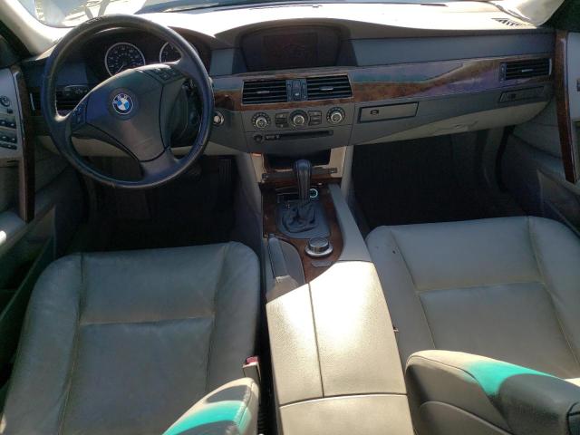 WBANF33587CW69894 - 2007 BMW 525 XI SILVER photo 8