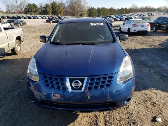 JN8AS58TX9W048548 - 2009 NISSAN ROGUE BLUE photo 5