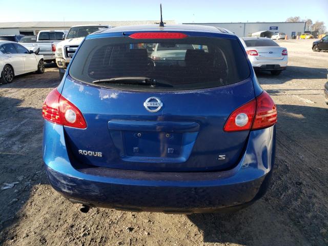 JN8AS58TX9W048548 - 2009 NISSAN ROGUE BLUE photo 6