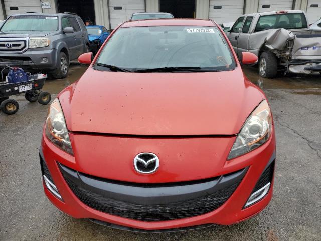 JM1BL1S52A1166661 - 2010 MAZDA 3 RED photo 5