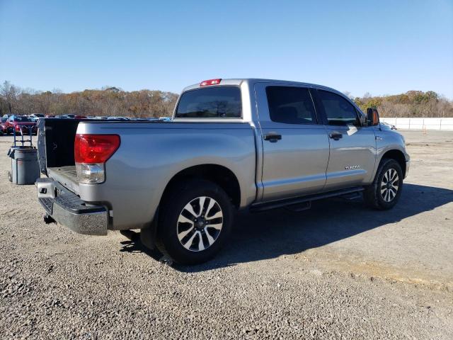 5TFDV54108X079918 - 2008 TOYOTA TUNDRA CRE SILVER photo 3